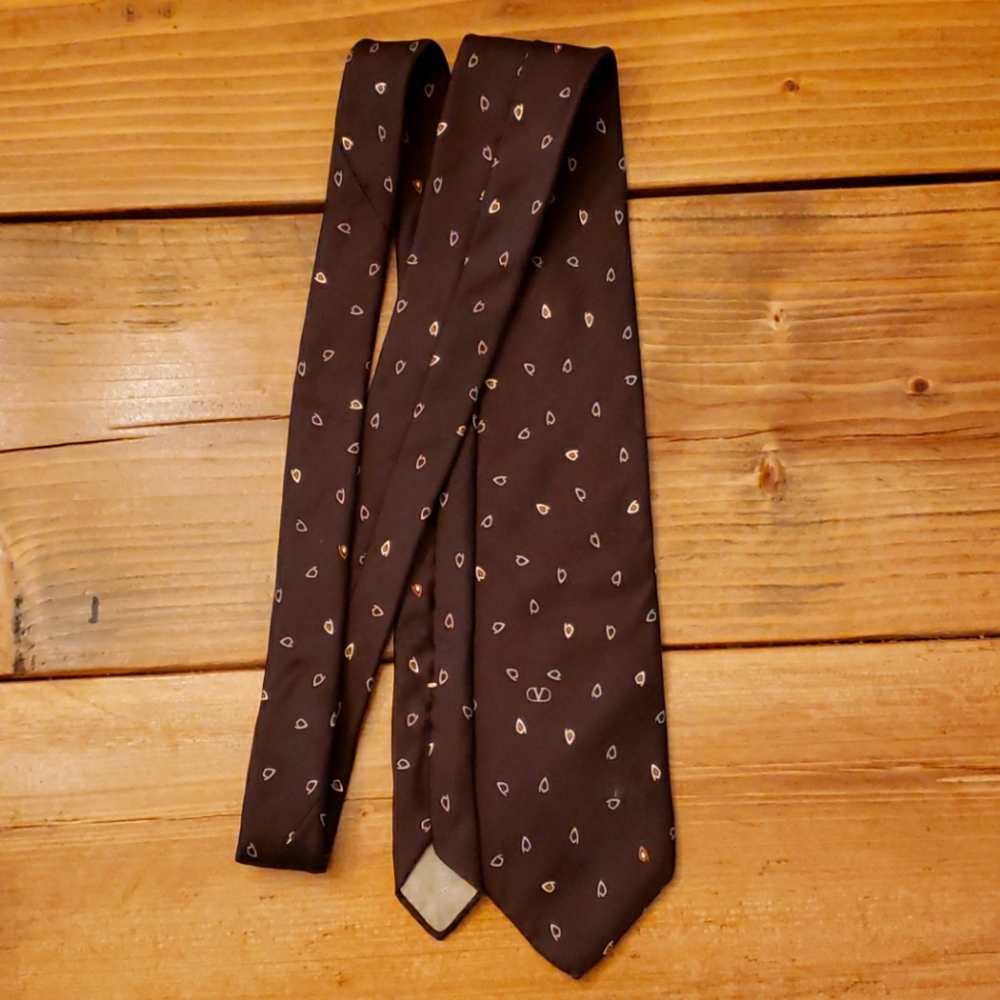 Vintage Valentino 100% Silk Tie